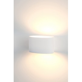 Havit-Arc Small LED Wall Plaster Light - White